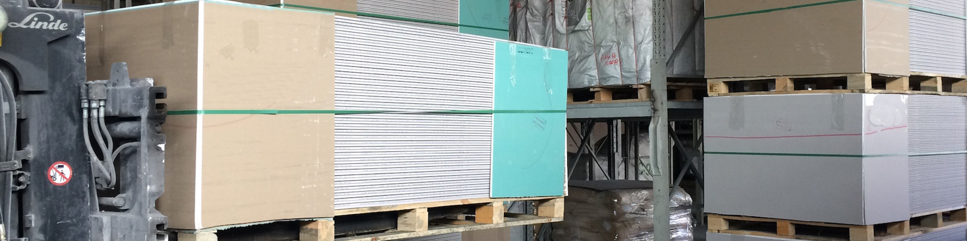 Plasterboard plant
