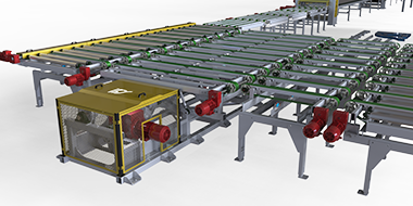 Conveying Units of Plasterboard Plant