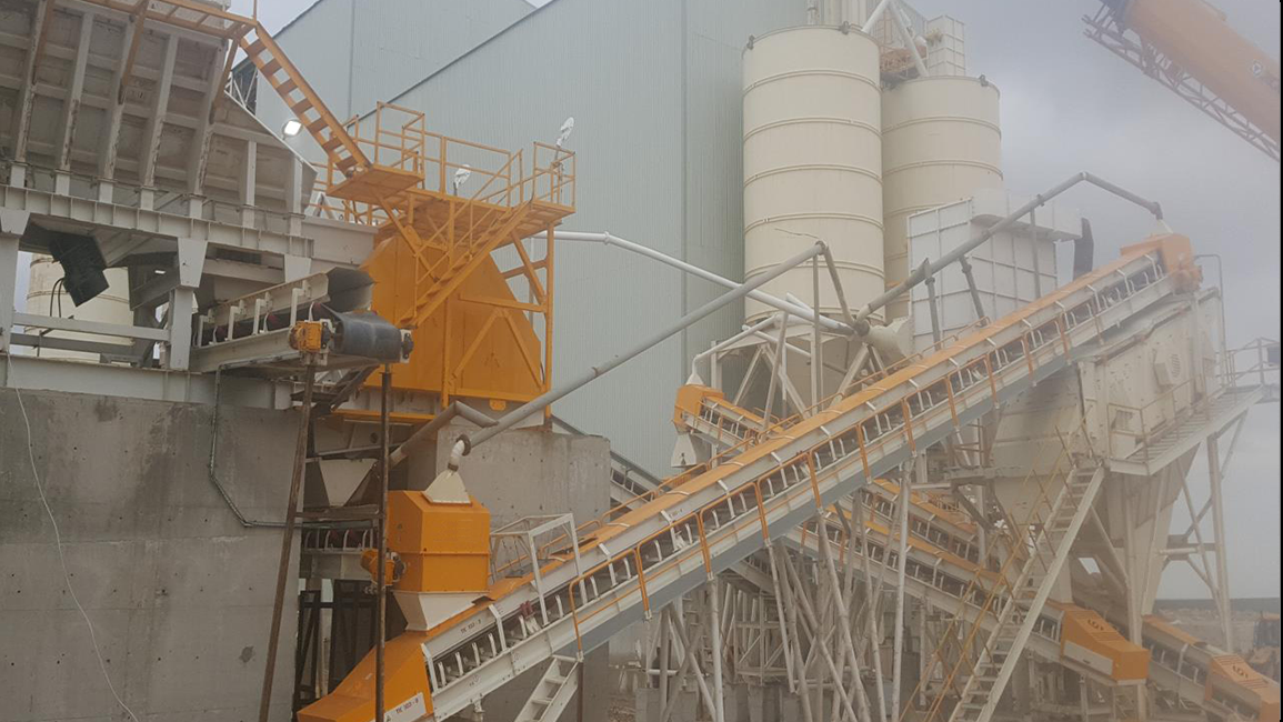 Crushing and screening plants