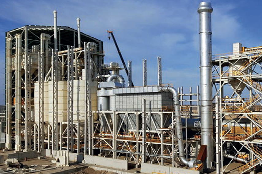 Gypsum powder production