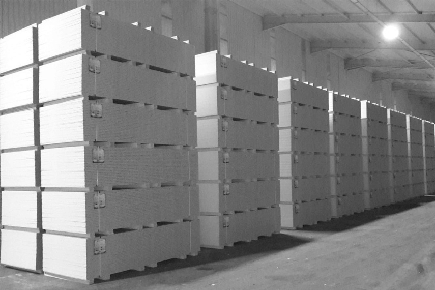 Gypsum plasterboard