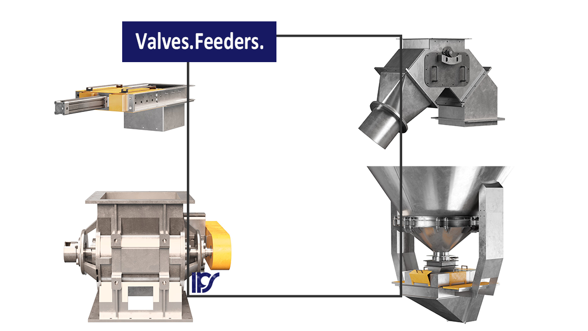 Rotary feeder. Slide valve.